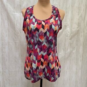 Ladies LUKKA racer back tank. Size L.